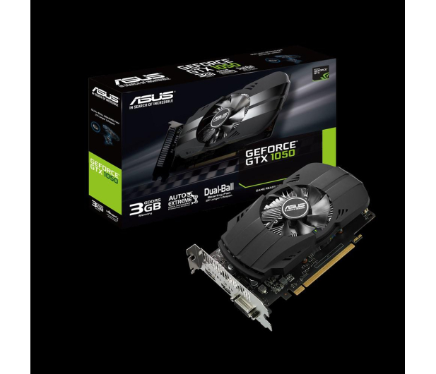 ASUS GTX 1050 3GB GDDR5 96BIT DVI/HDMI/DP/HDCP PH-GTX1050-3G - 438328 - zdjęcie 2
